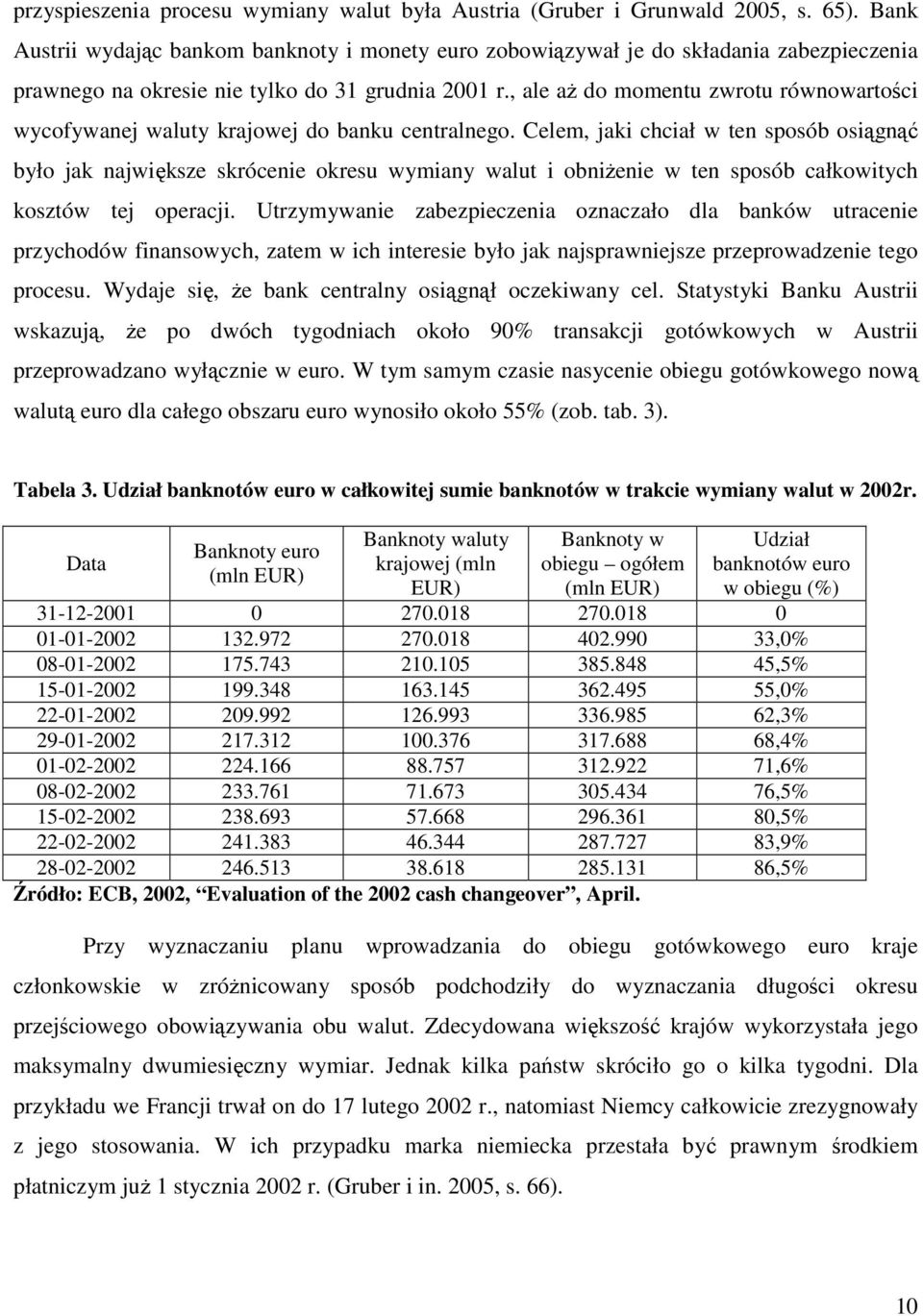 , ale aŝ do momentu zwrotu równowartości wycofywanej waluty krajowej do banku centralnego.