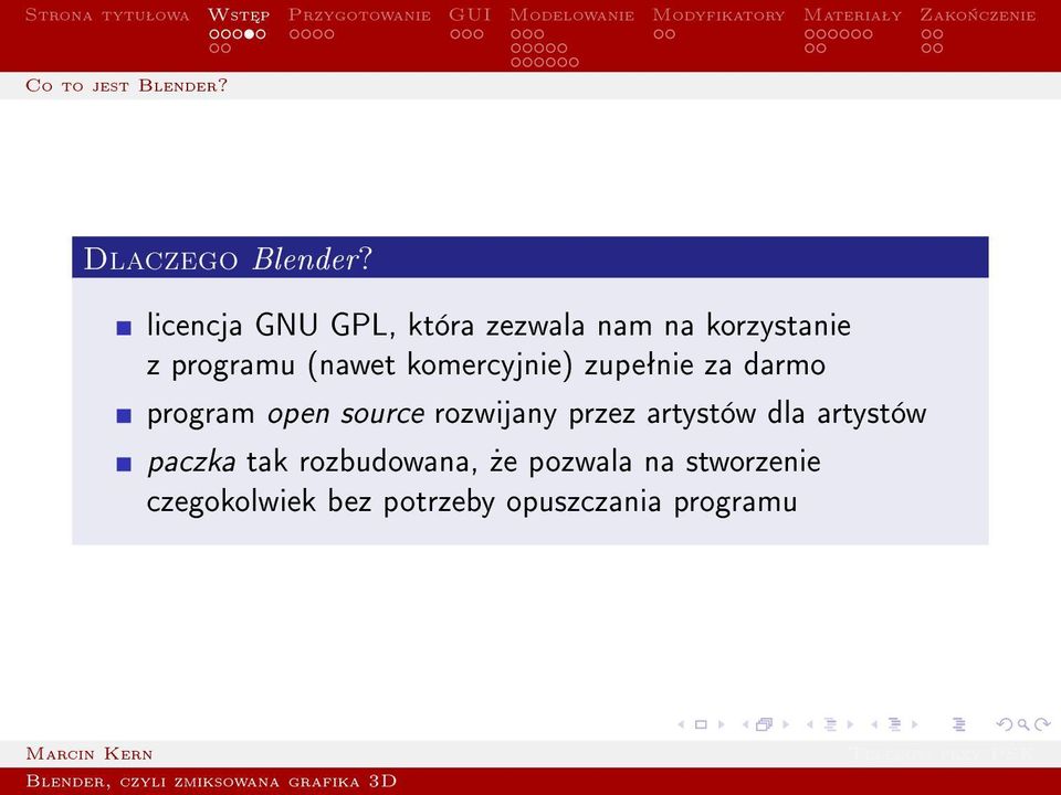 komercyjnie) zupeªnie za darmo program open source rozwijany przez