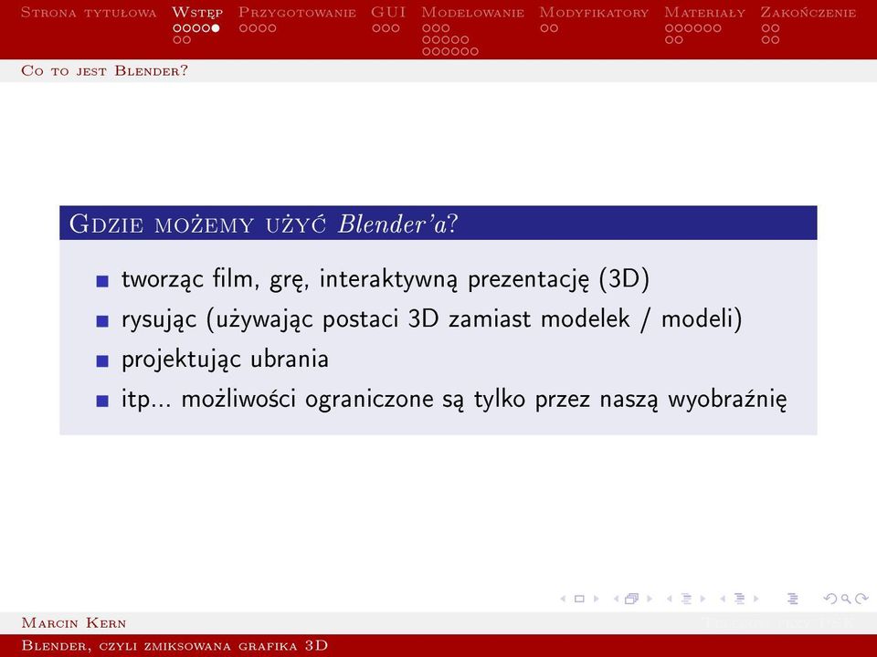 (u»ywaj c postaci 3D zamiast modelek / modeli) projektuj