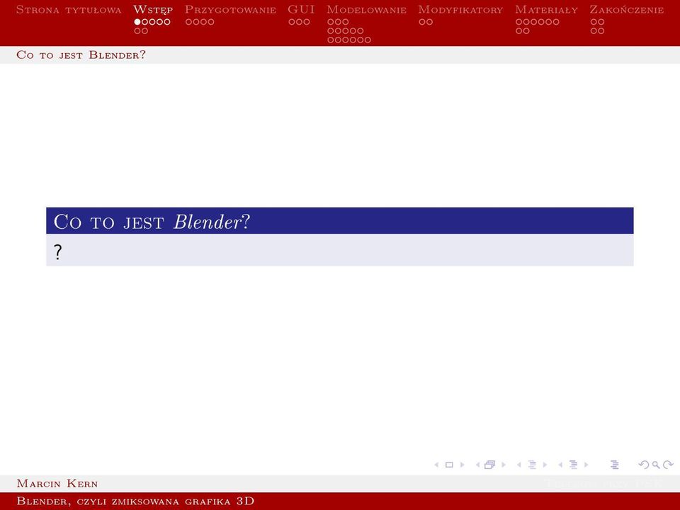 Blender?