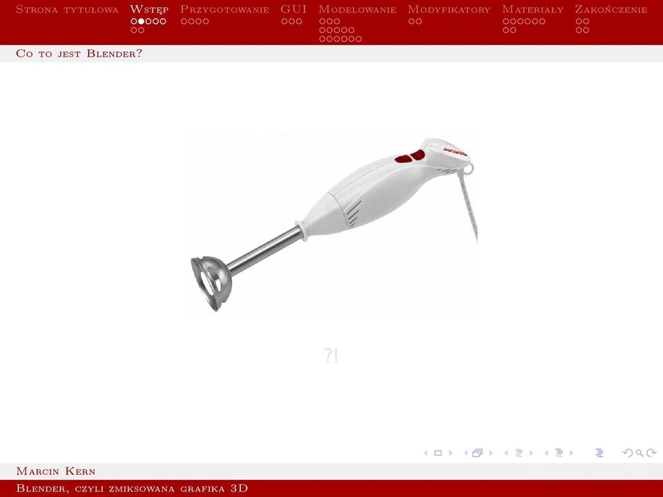 Blender?