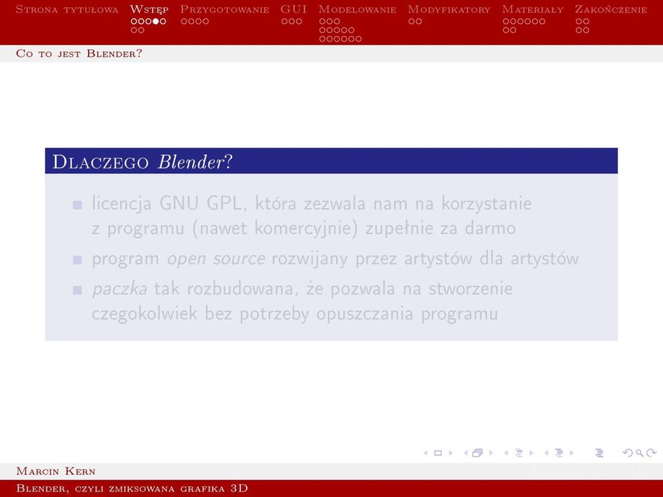 komercyjnie) zupeªnie za darmo program open source rozwijany przez