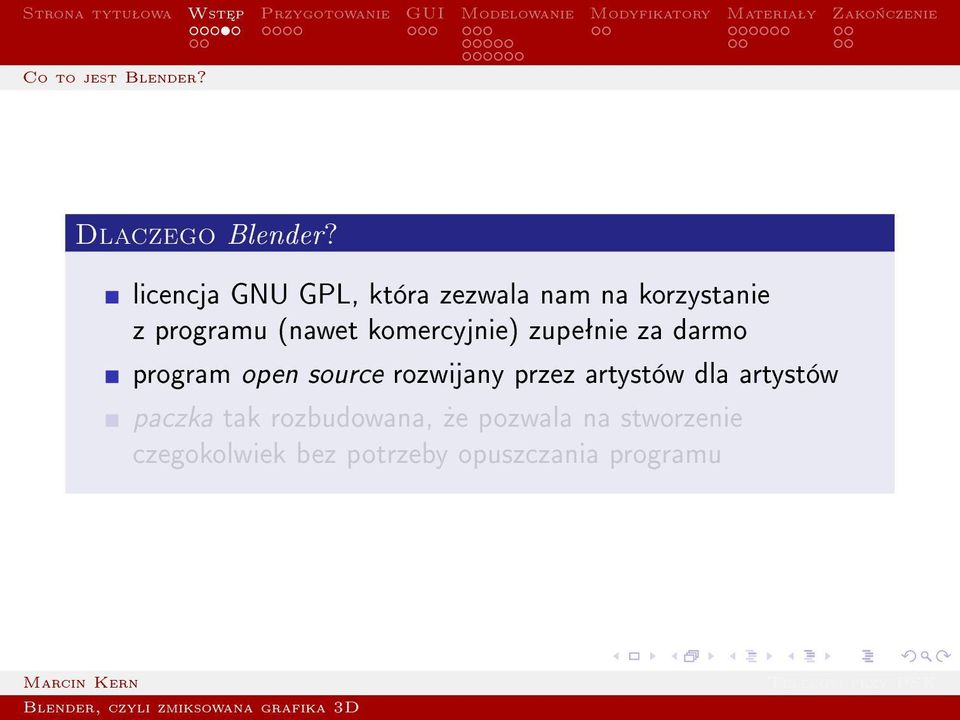 komercyjnie) zupeªnie za darmo program open source rozwijany przez