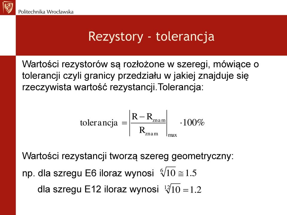 rezystancji.