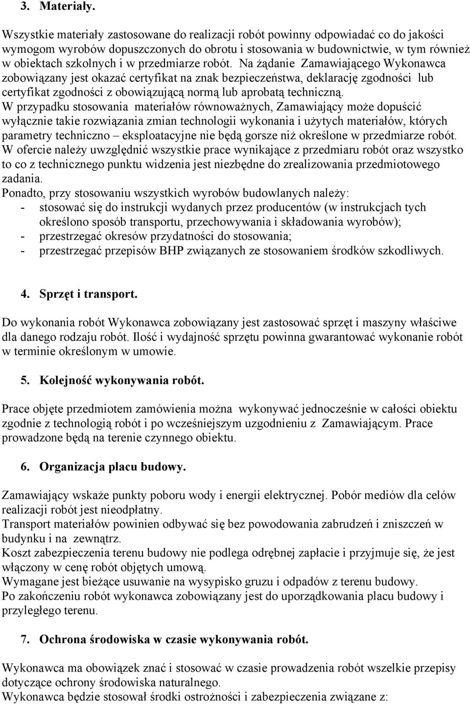 przedmiarze robót.