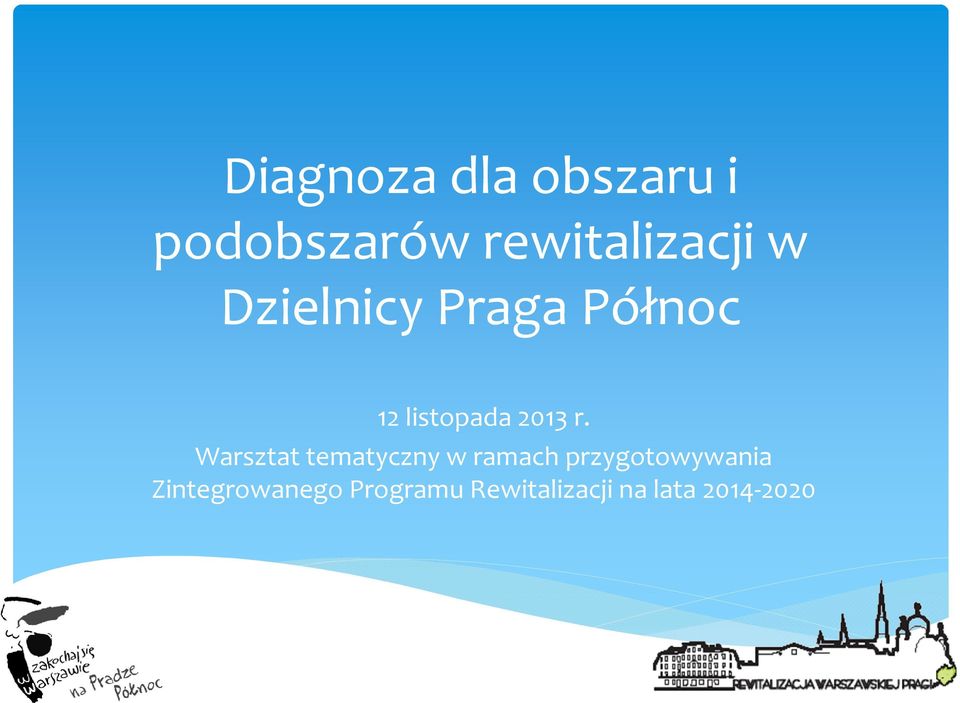 Warsztat tematyczny w ramach przygotowywania