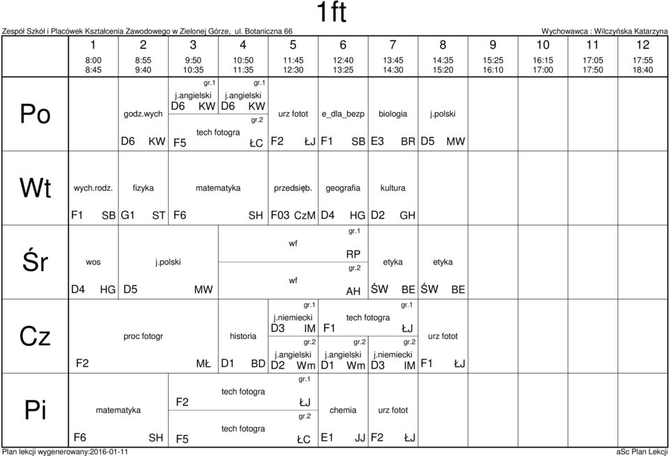 ŁJ e_dl_bezp F E biologi D fizyk geogrfi kultur F G F F0 M D D GH wos D D RP AH etyk etyk F proc fotogr MŁ