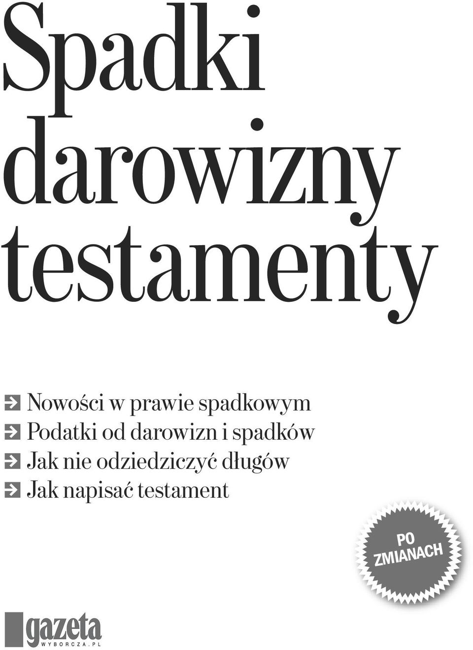 darowizn i spadków % Jak nie