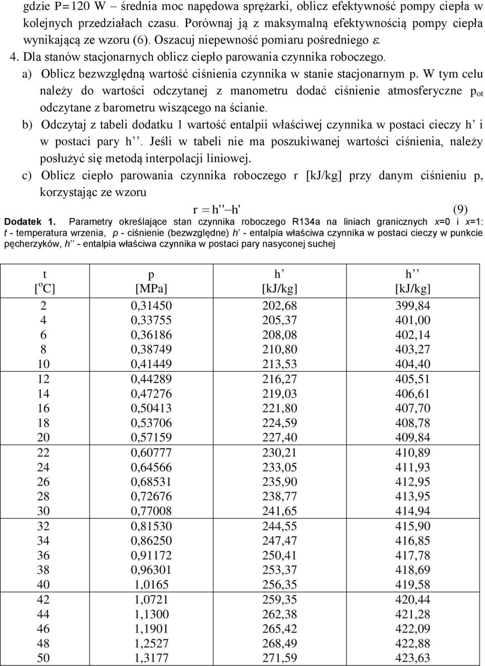 W tym celu należy do artości odczytanej z manometru dodać ciśnienie atmosferyczne p ot odczytane z barometru iszącego na ścianie.