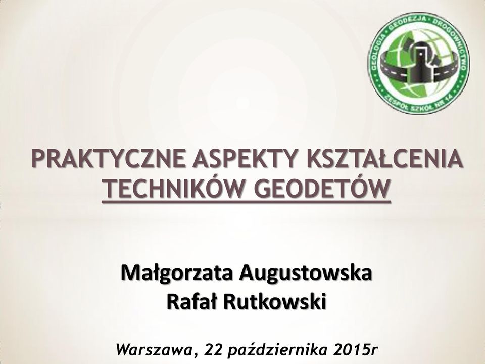 GEODETÓW Małgorzata