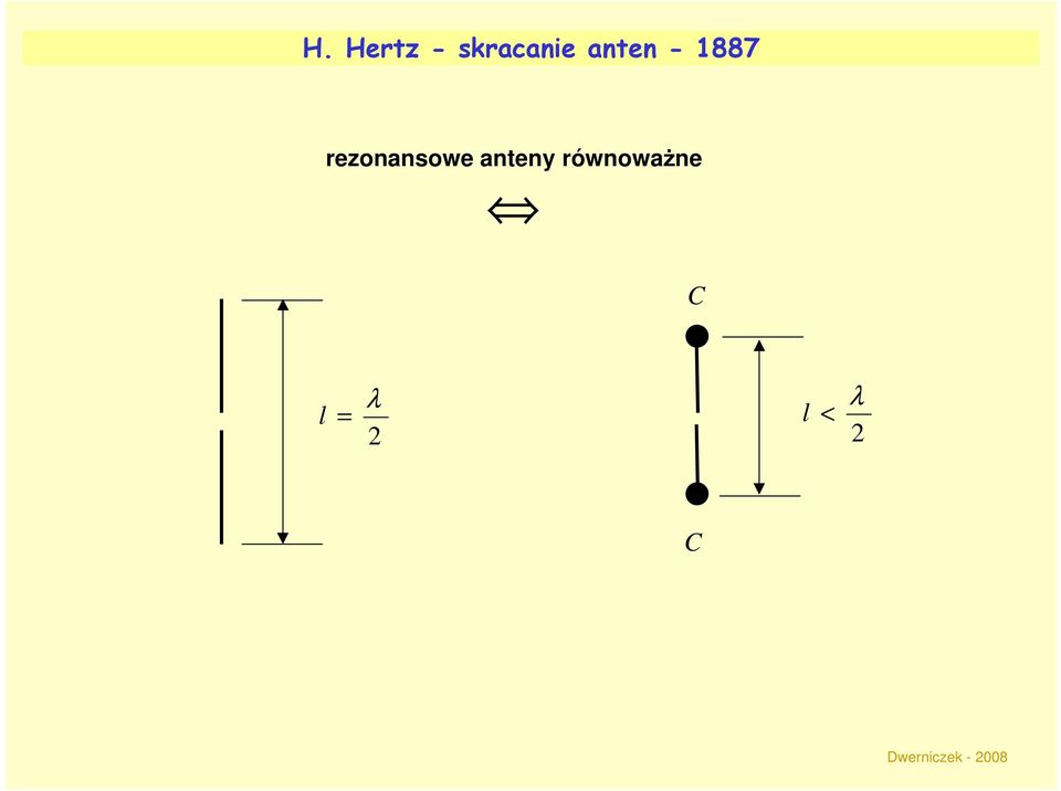 rezonansowe anteny