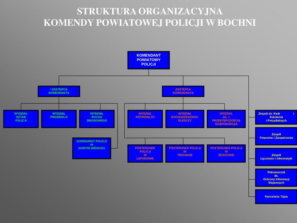 z PRZESTĘPCZOŚCIĄ GOSPODARCZĄ Zespół ds.