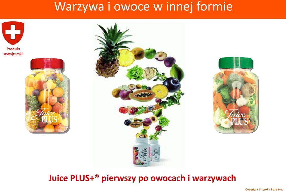 szwajcarski Juice PLUS+