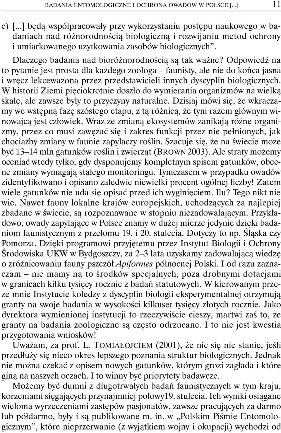 Dlaczego badania nad bioróżnorodnością są tak ważne?
