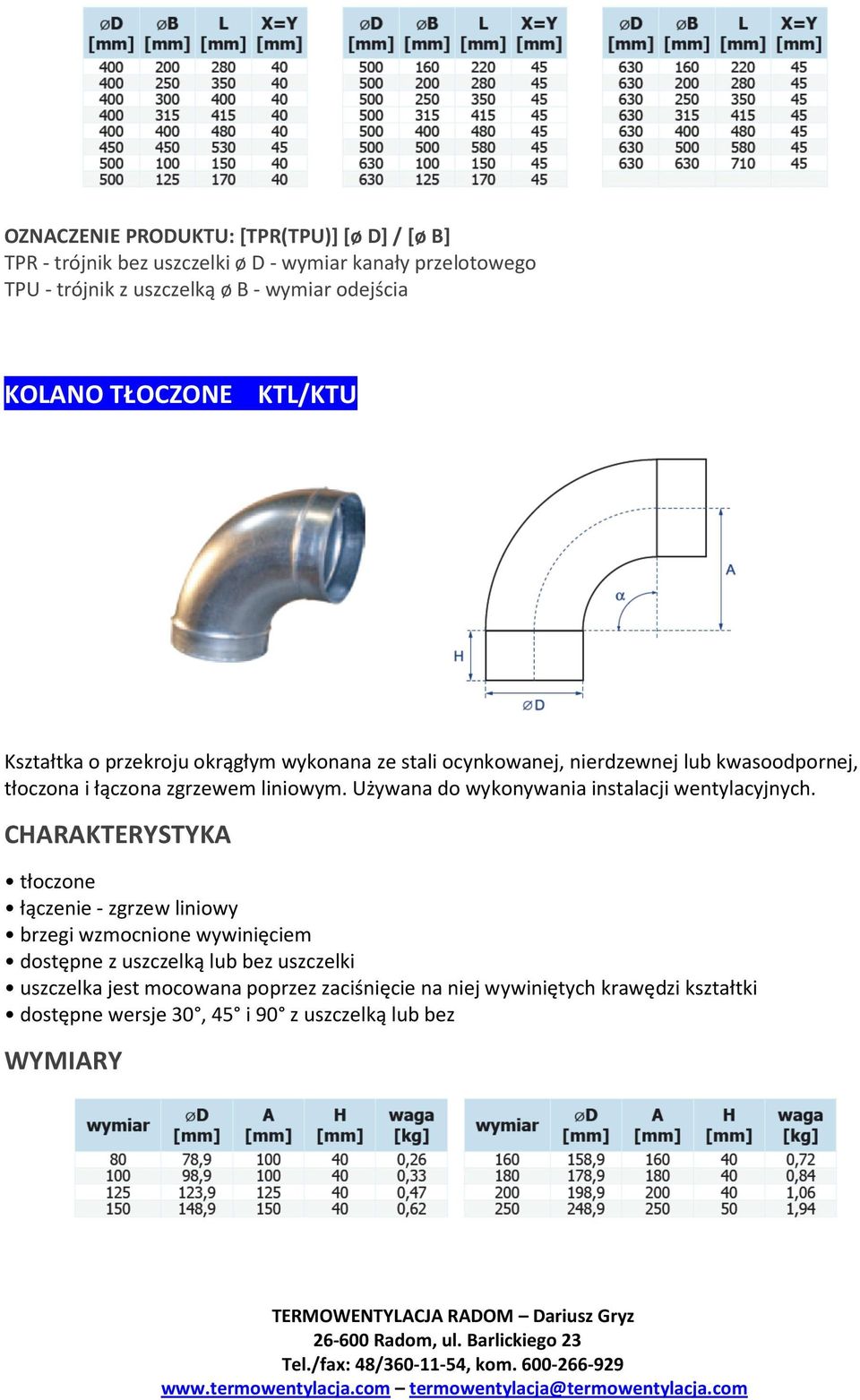 zgrzewem liniowym. Używana do wykonywania instalacji wentylacyjnych.