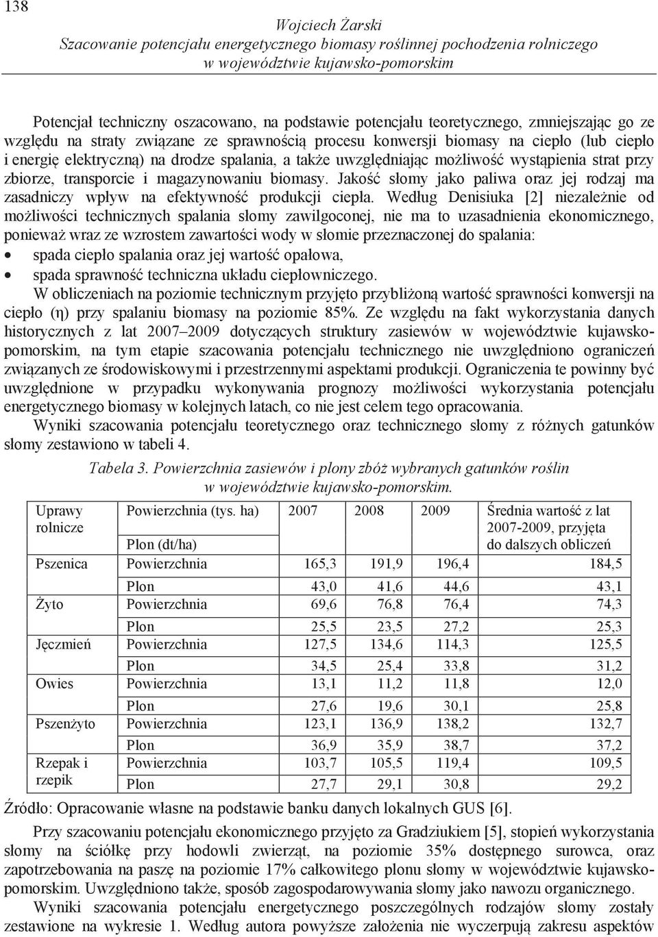 kujawsko-pomorskim Tabela 3.