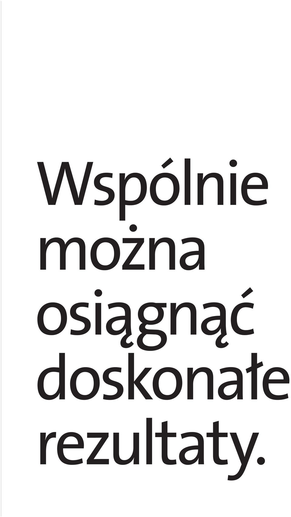 osiągnąć