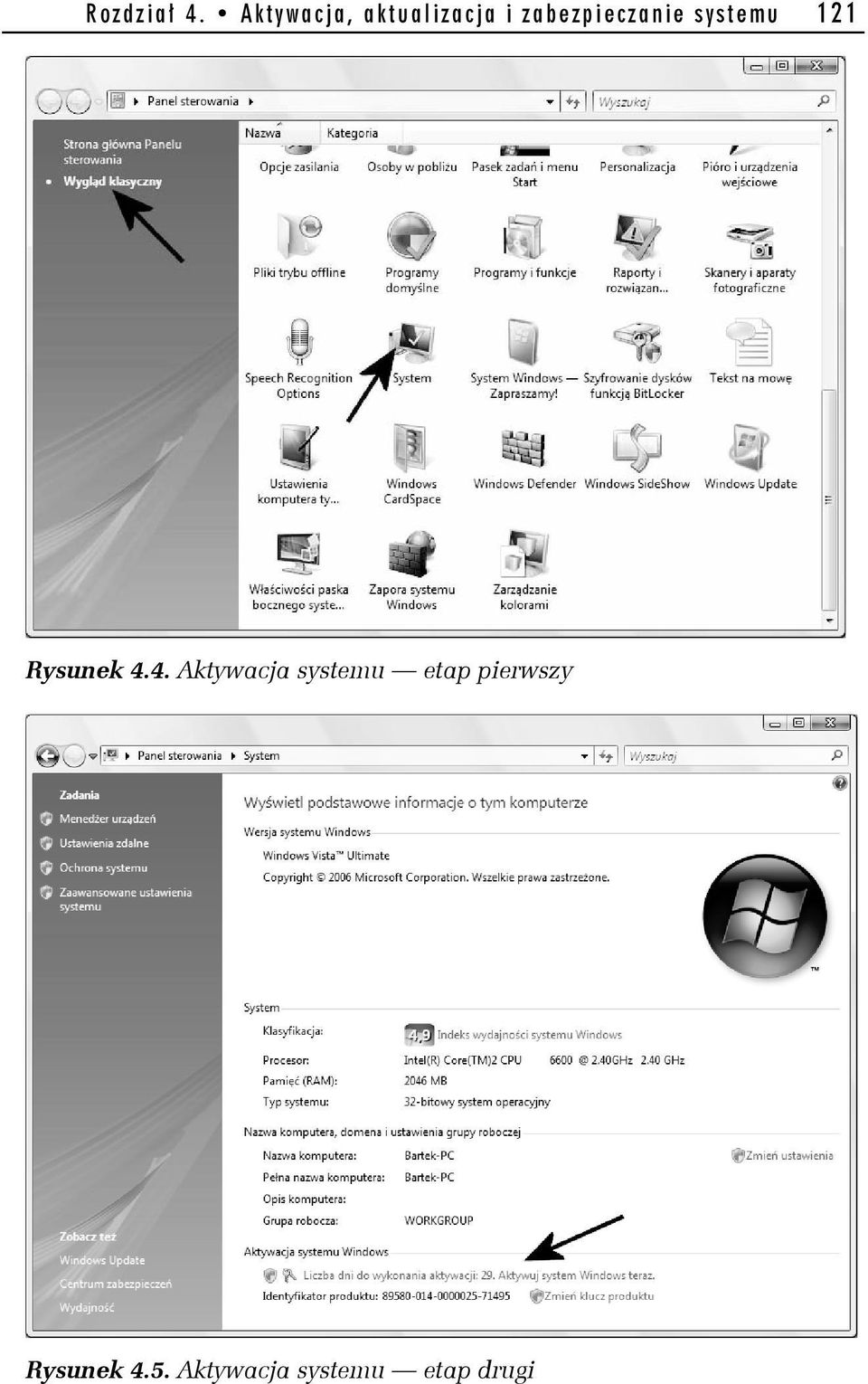 zabezpieczanie systemu 121 Rysunek 4.