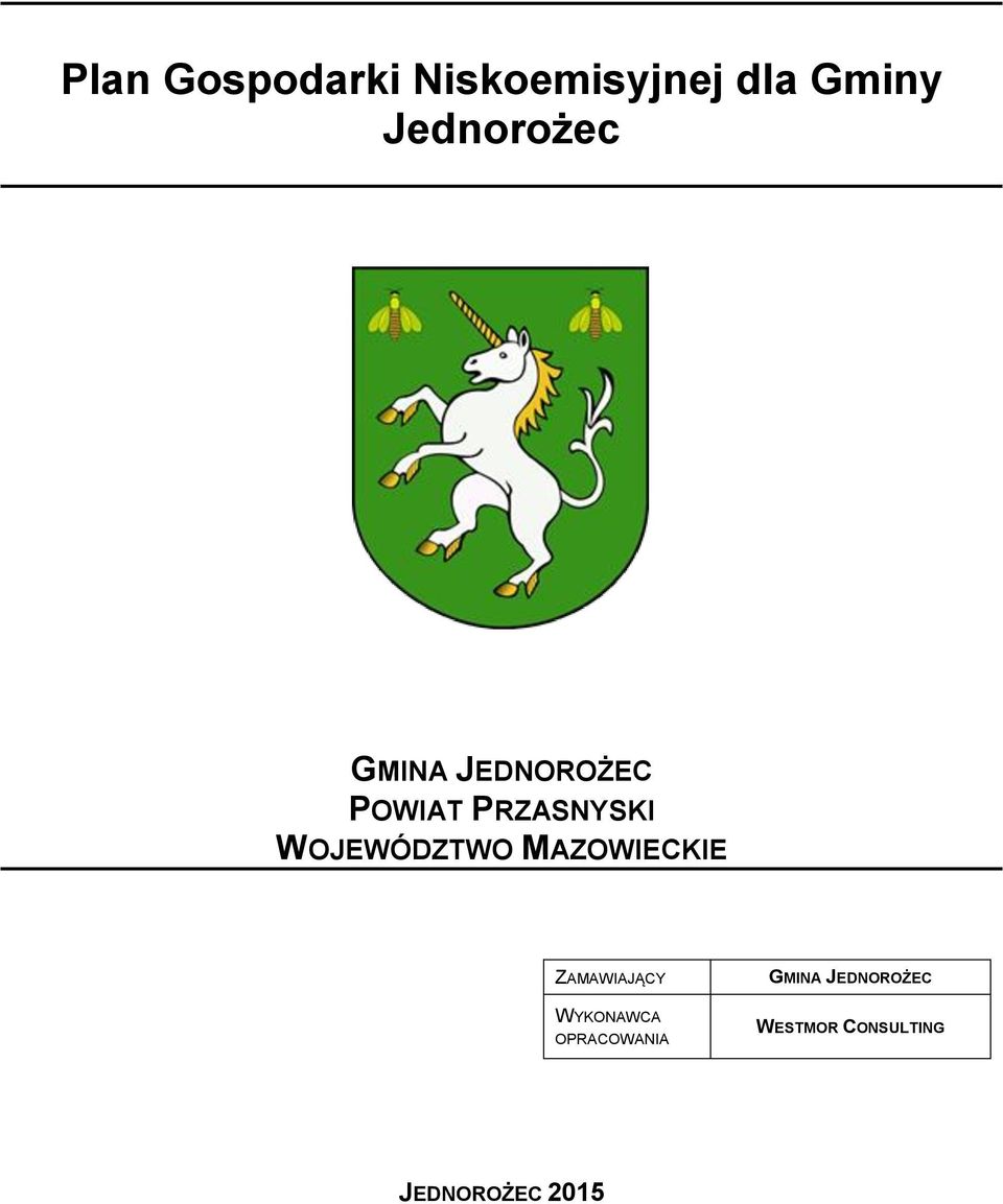 WOJEWÓDZTWO MAZOWIECKIE ZAMAWIAJĄCY WYKONAWCA