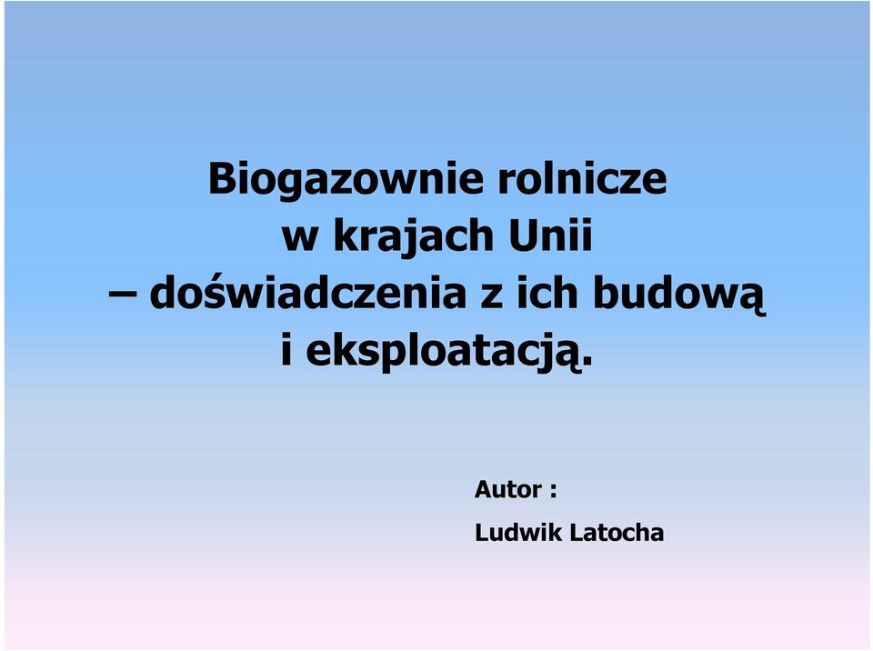 doświadczenia z ich