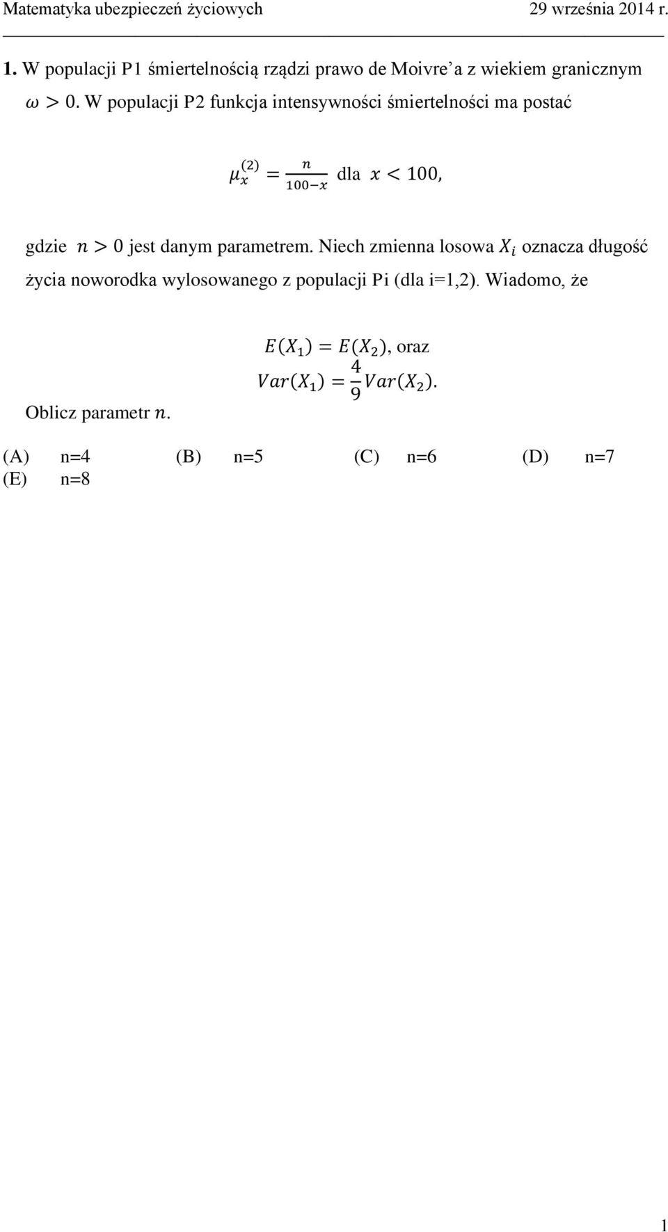 parametrem.