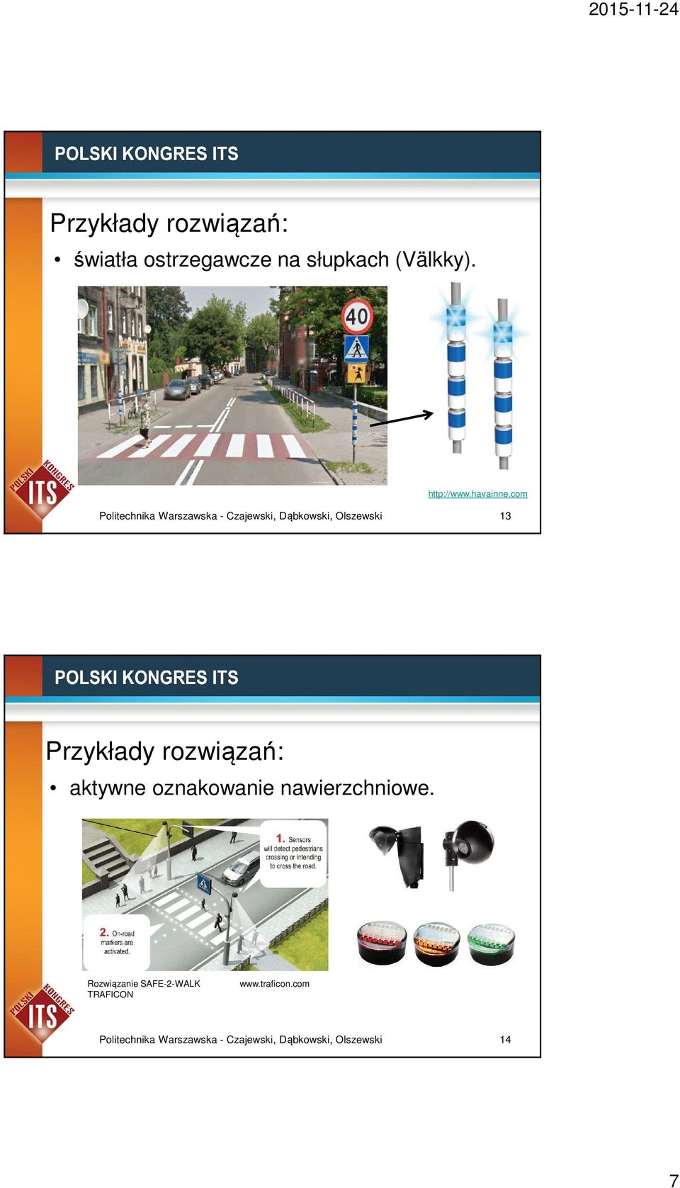 com Politechnika Warszawska - Czajewski, Dąbkowski, Olszewski 13 Przykłady