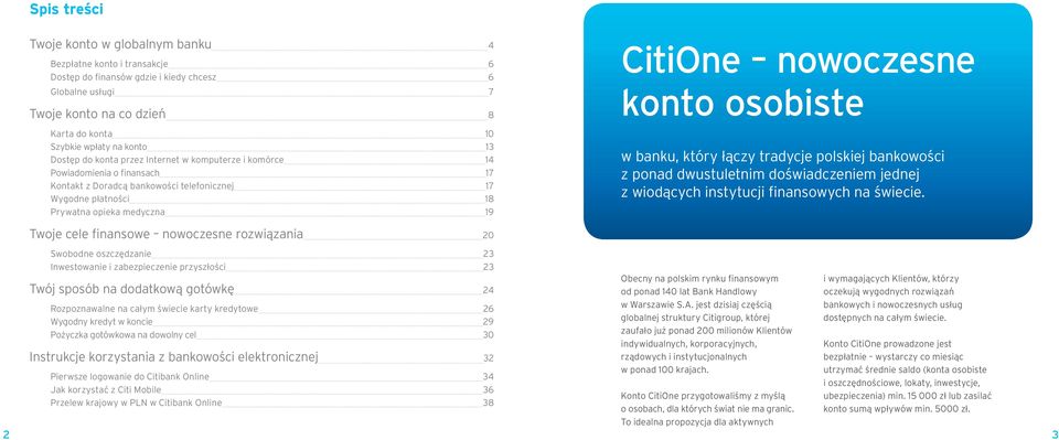 nowoczesne konto osobiste w banku, który łączy tradycje polskiej bankowości z ponad dwustuletnim doświadczeniem jednej z wiodących instytucji finansowych na świecie.