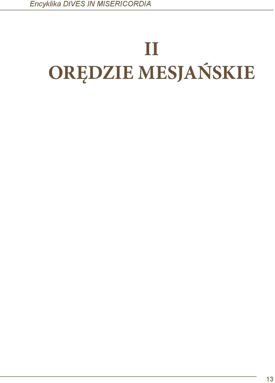 MISERICORDIA