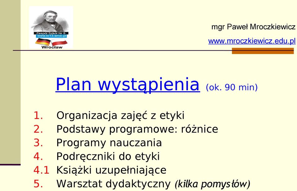 Podstawy programowe: różnice 3.