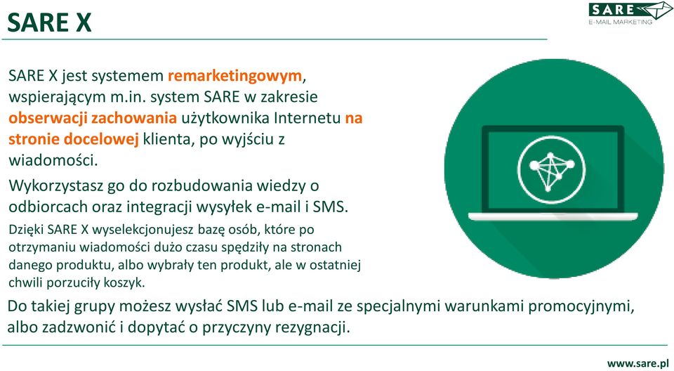 Wykorzystasz go do rozbudowania wiedzy o odbiorcach oraz integracji wysyłek e-mail i SMS.