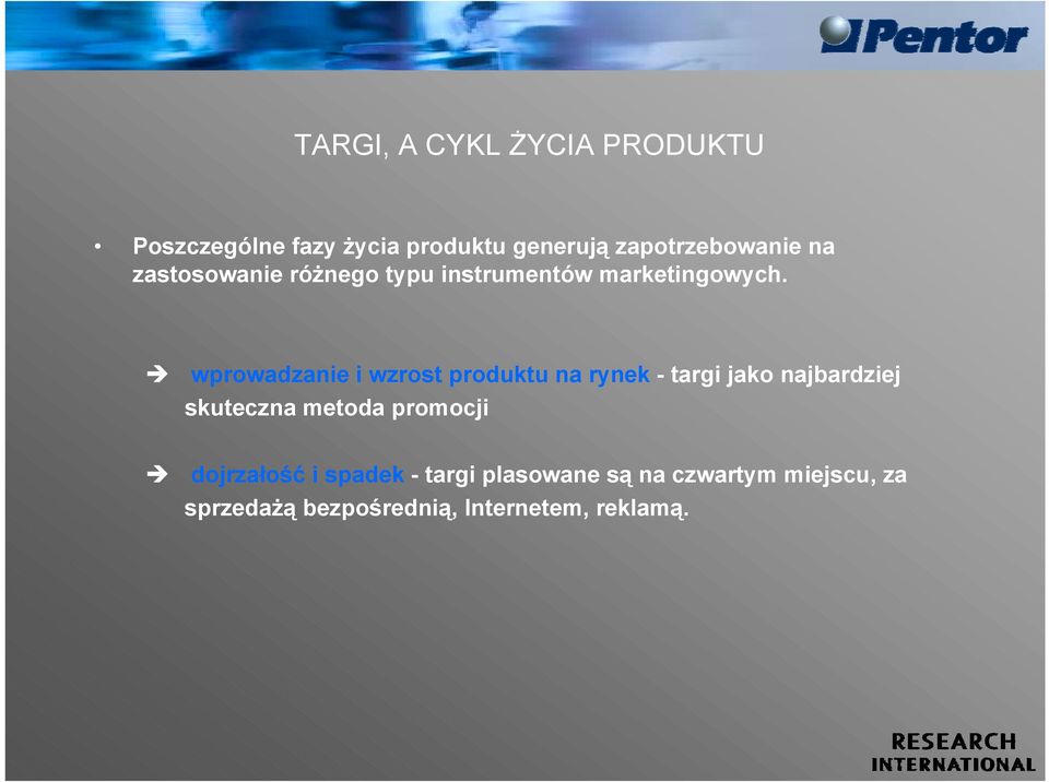 ! wprowadzanie i wzrost produktu na rynek - targi jako najbardziej skuteczna metoda