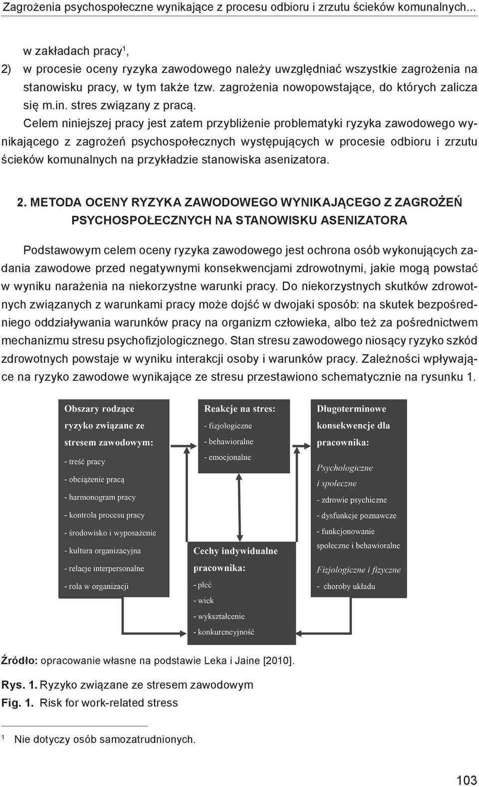 stres związany z pracą.