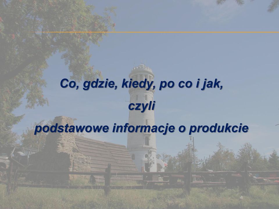 czyli podstawowe