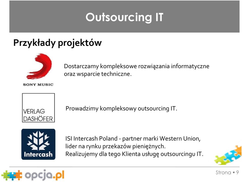 Prowadzimy kompleksowy outsourcing IT.