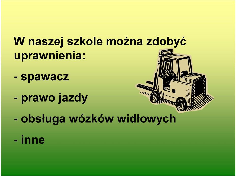 spawacz - prawo jazdy -