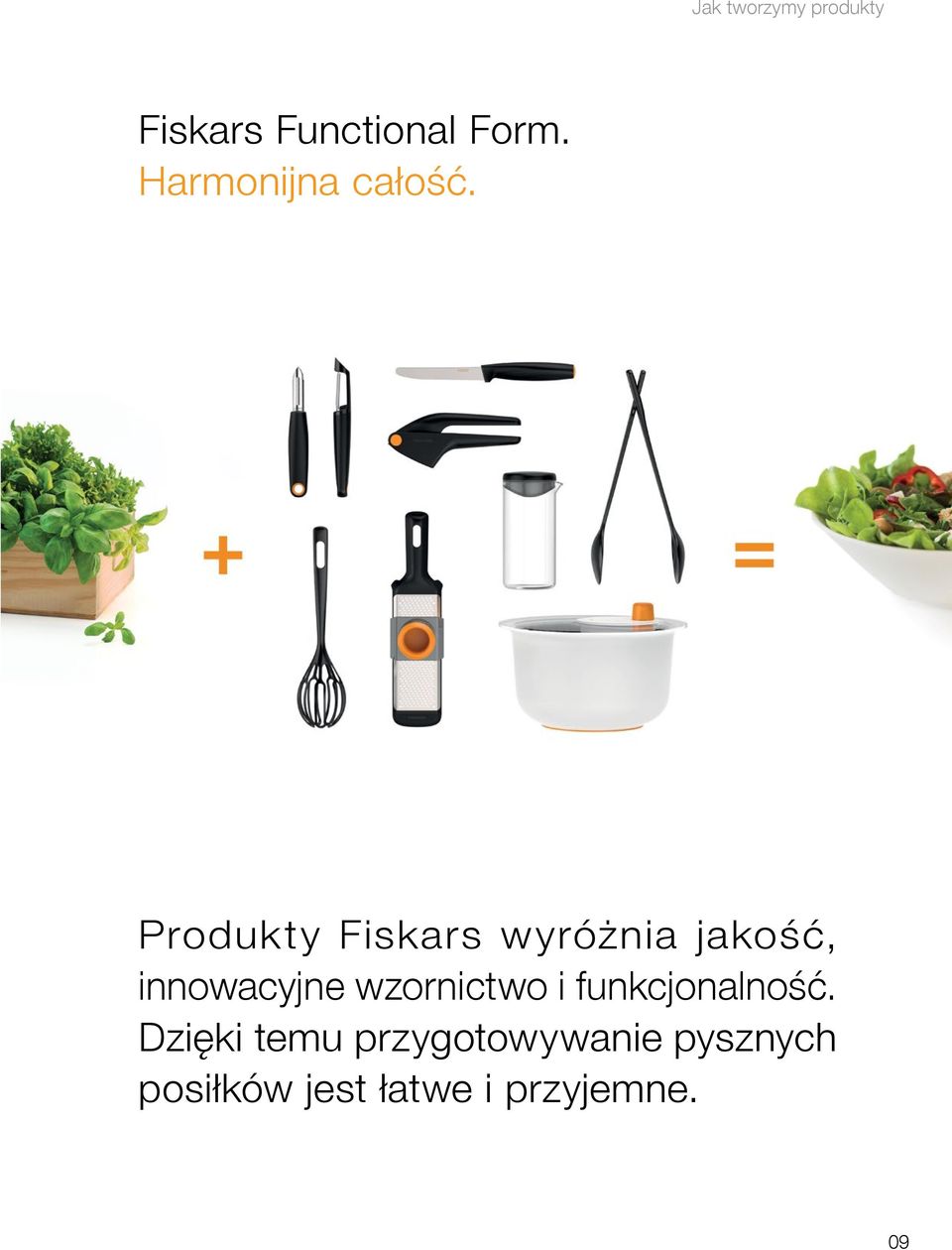 Produkty Fiskars wyróżnia jakość, innowacyjne