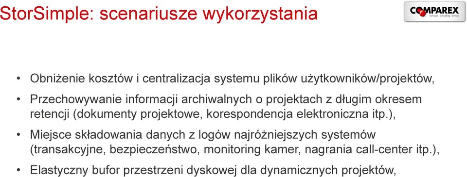 korespondencja elektroniczna itp.