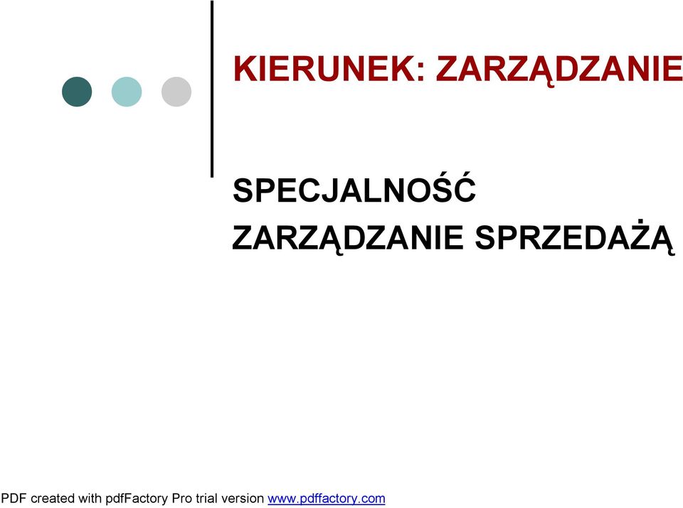 SPECJALNOŚĆ 