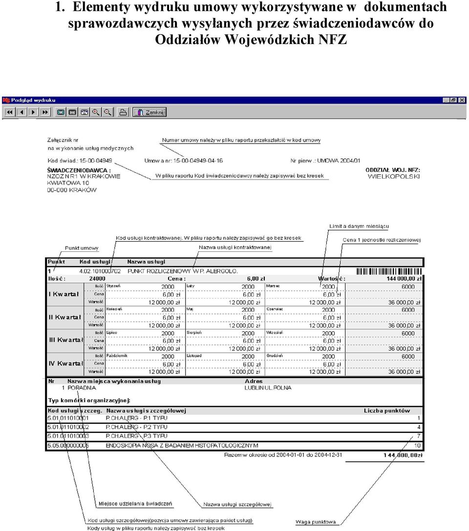 sprawodawcych wysyłanych pre