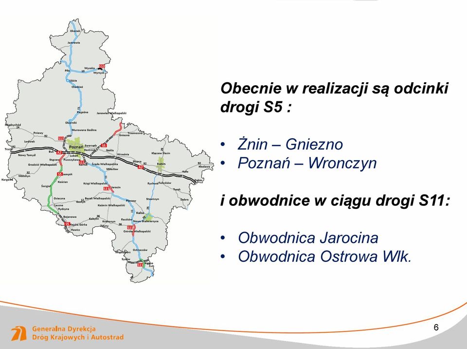 Wronczyn i obwodnice w ciągu drogi