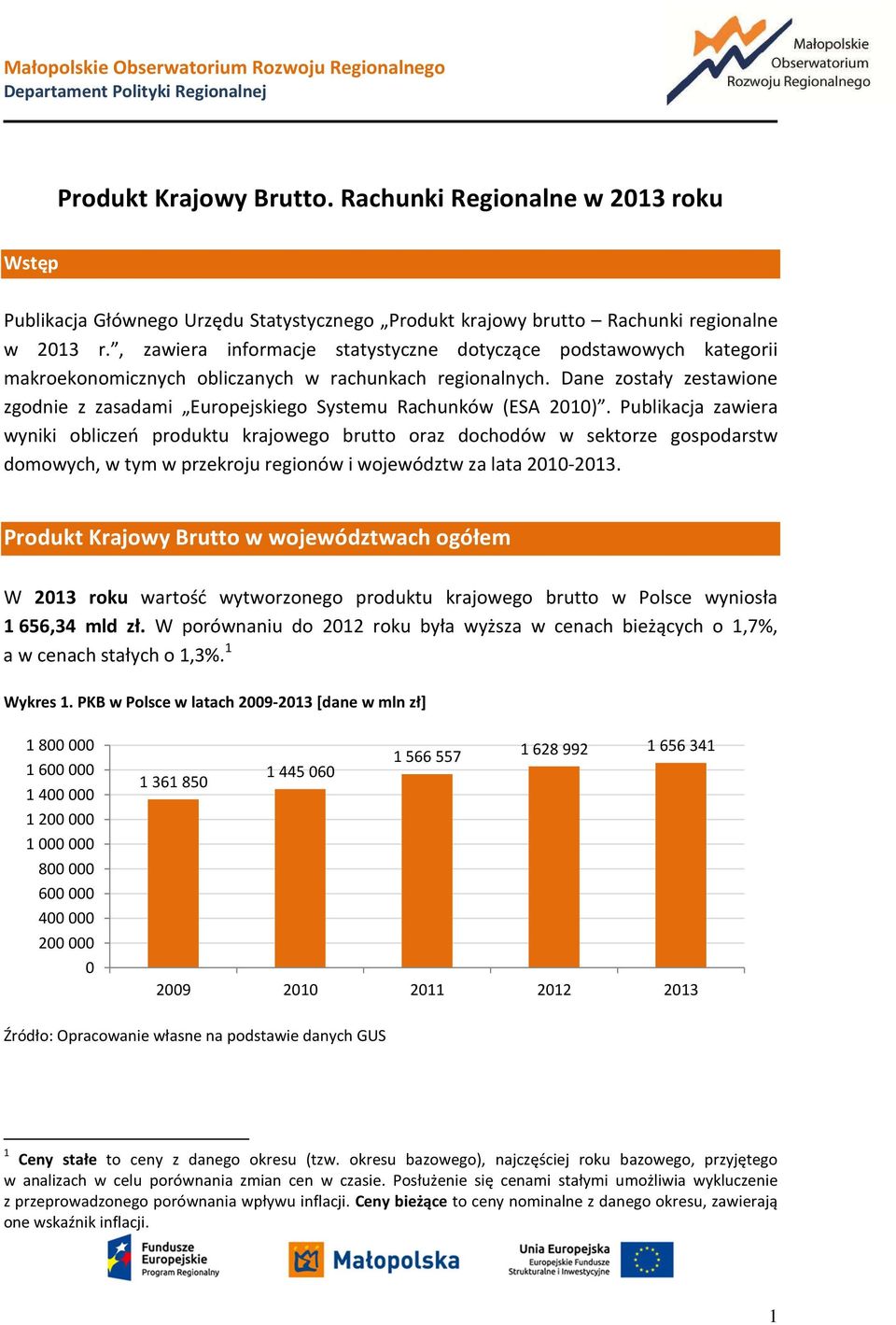 Dane zostały zestawione zgodnie z zasadami Europejskiego Systemu Rachunków (ESA 2010).