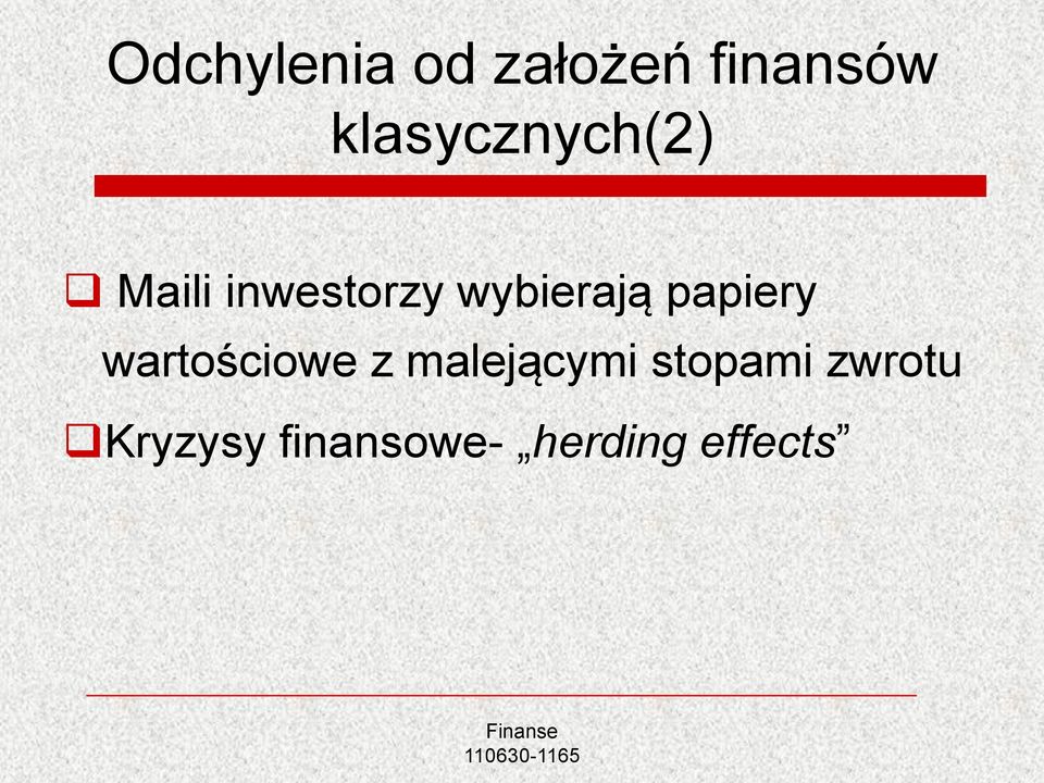 wybierają papiery wartościowe z