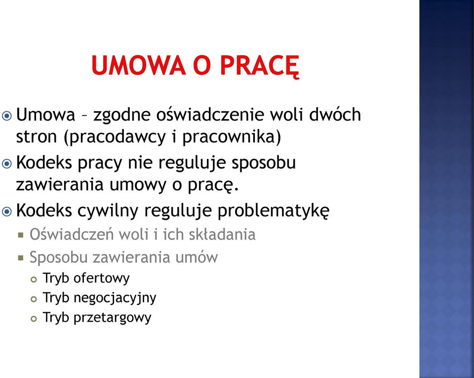 pracę.