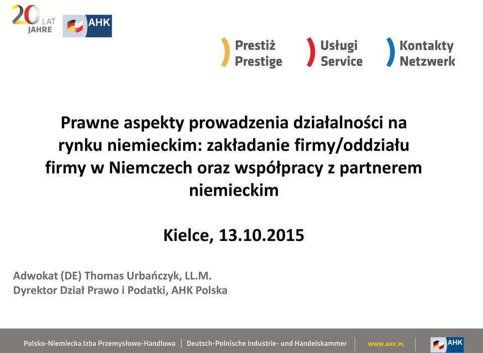 z partnerem niemieckim Kielce, 13.10.