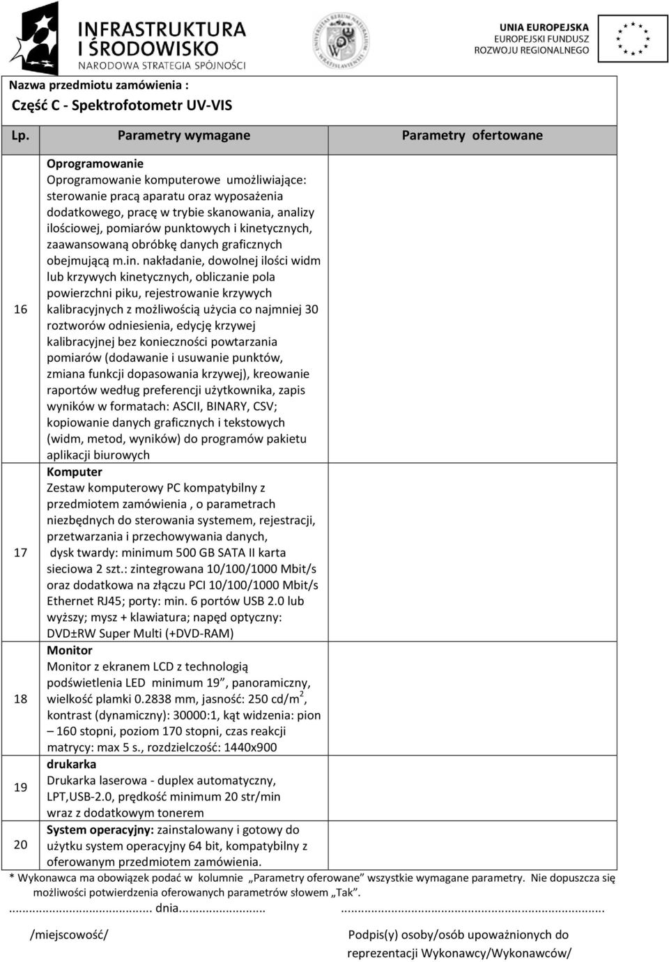 tycznych, zaawansowaną obróbkę danych graficznych obejmującą m.in.