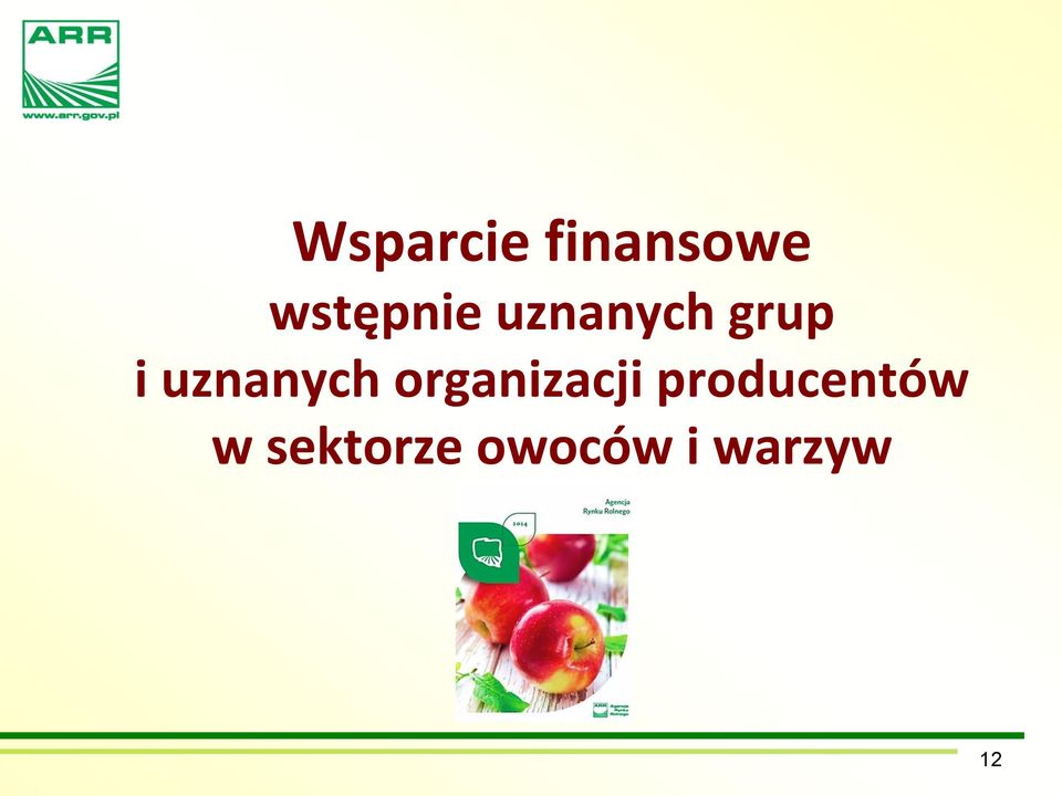 uznanych organizacji