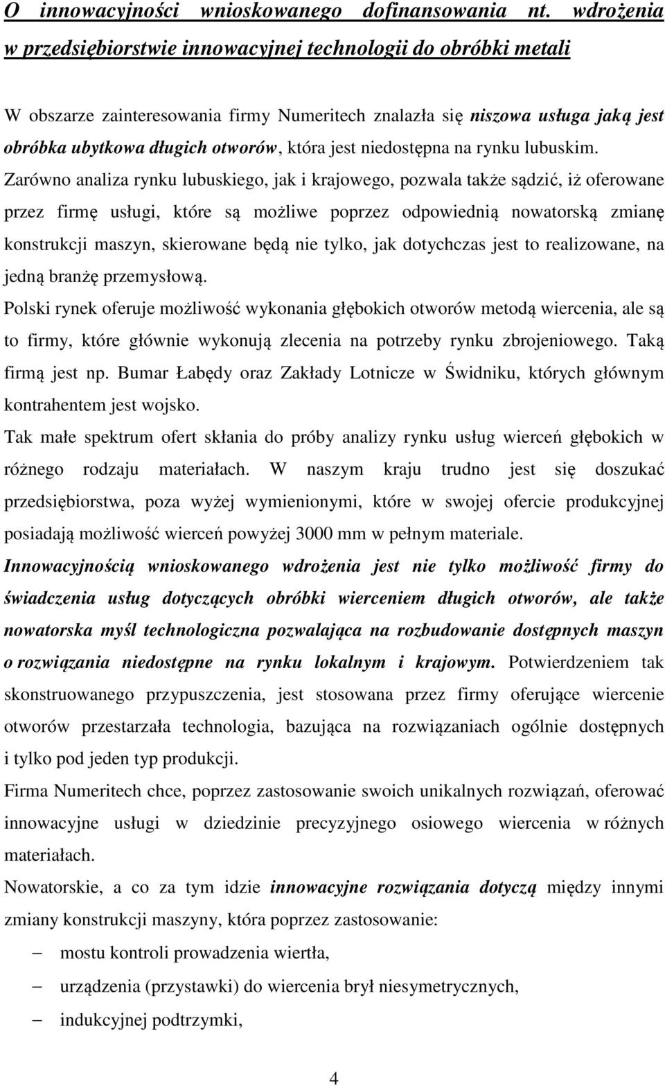 niedostępna na rynku lubuskim.