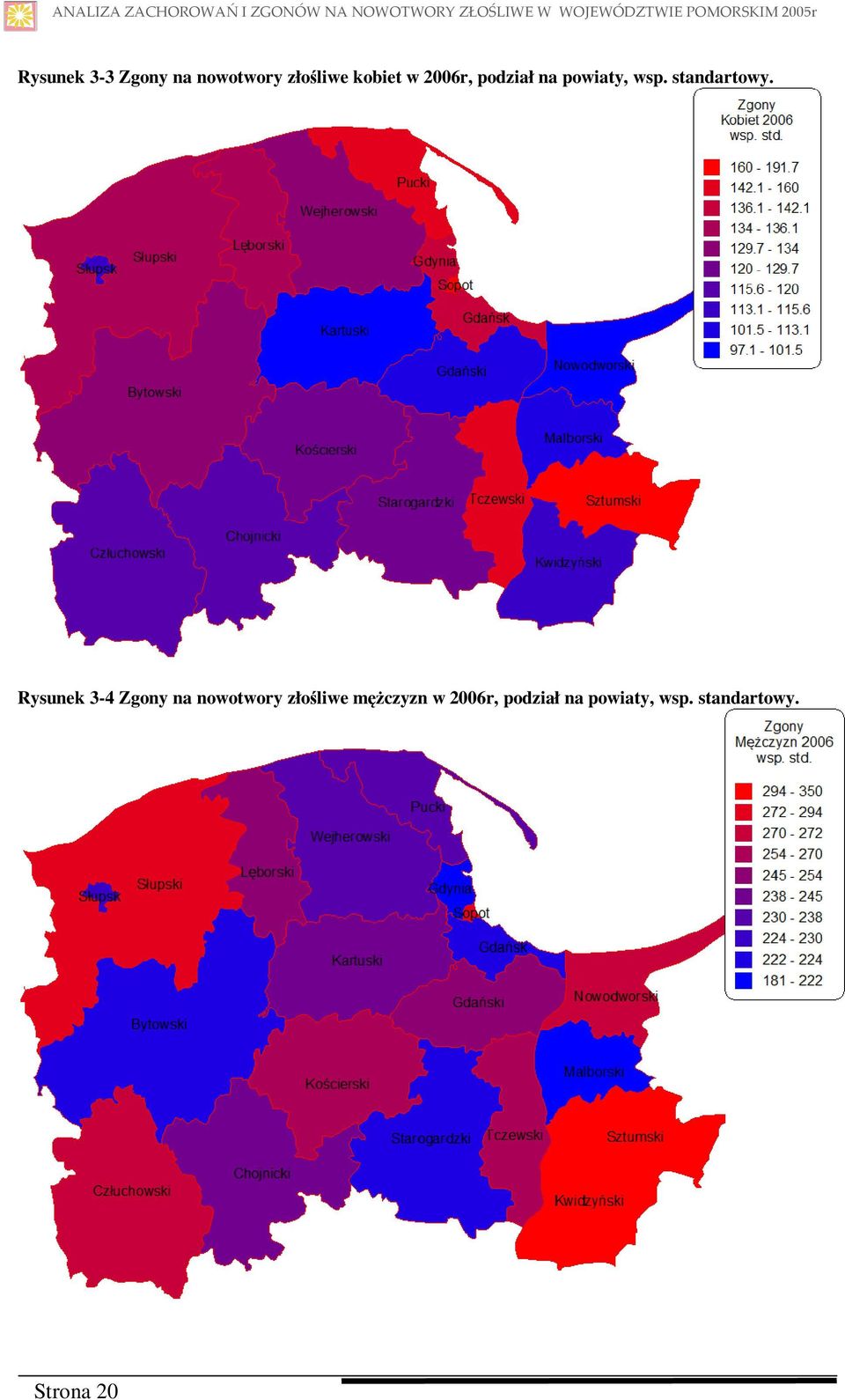 2006r, podział na powiaty, wsp. standartowy.