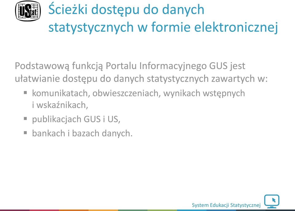 do danych statystycznych zawartych w: komunikatach, obwieszczeniach,