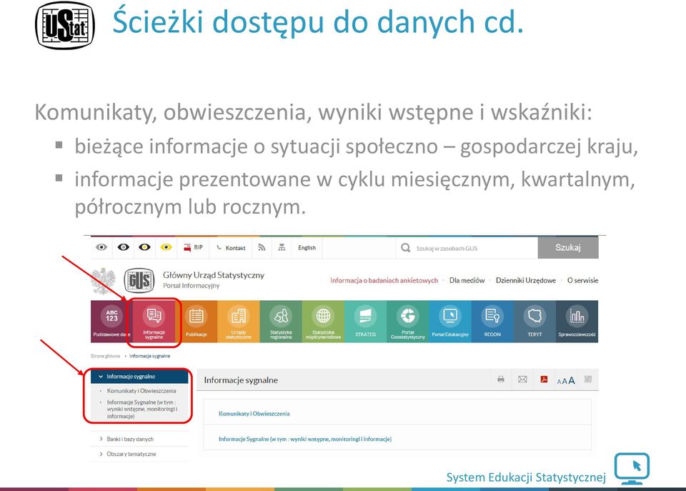 społeczno gospodarczej kraju, informacje